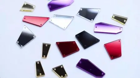 Пришить акриловые зеркальные стразы для фигурки с кристаллами, костюм для соревнований, кружевной костюм бикини с кристаллами