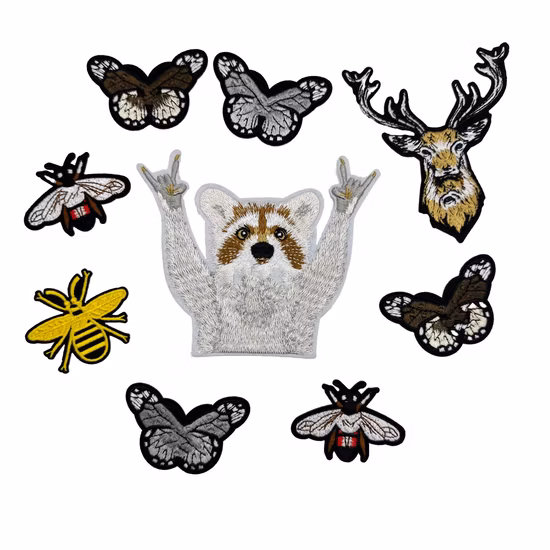 Аксессуары для одежды, вышивальные нашивки, вышитые на заказ нашивки для вышивания значков